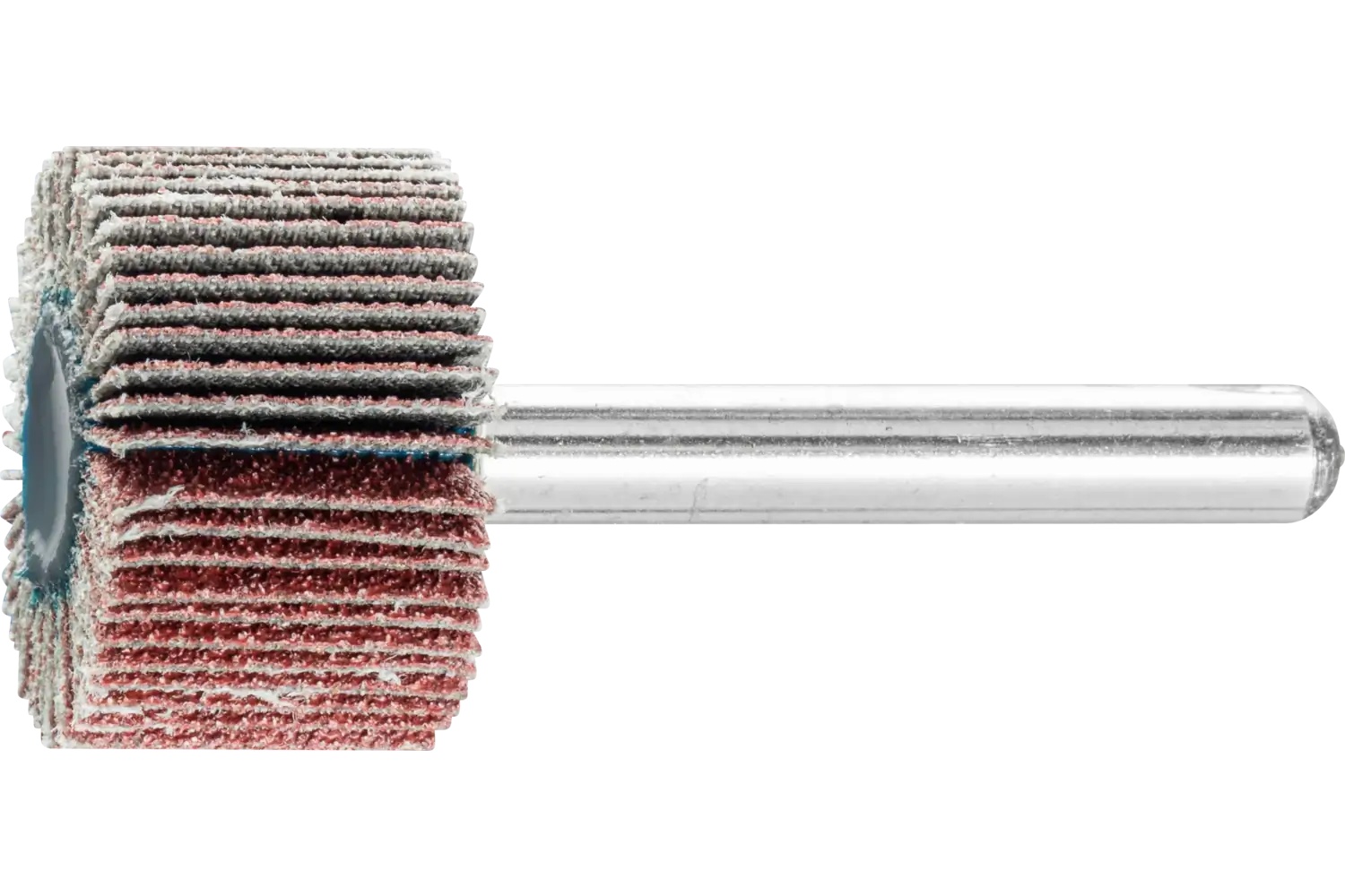 Picture of Pferd Mounted Flap Wheel, 1" X 5/8, 80 Grit, 1/4" Shank, Aluminum Oxide